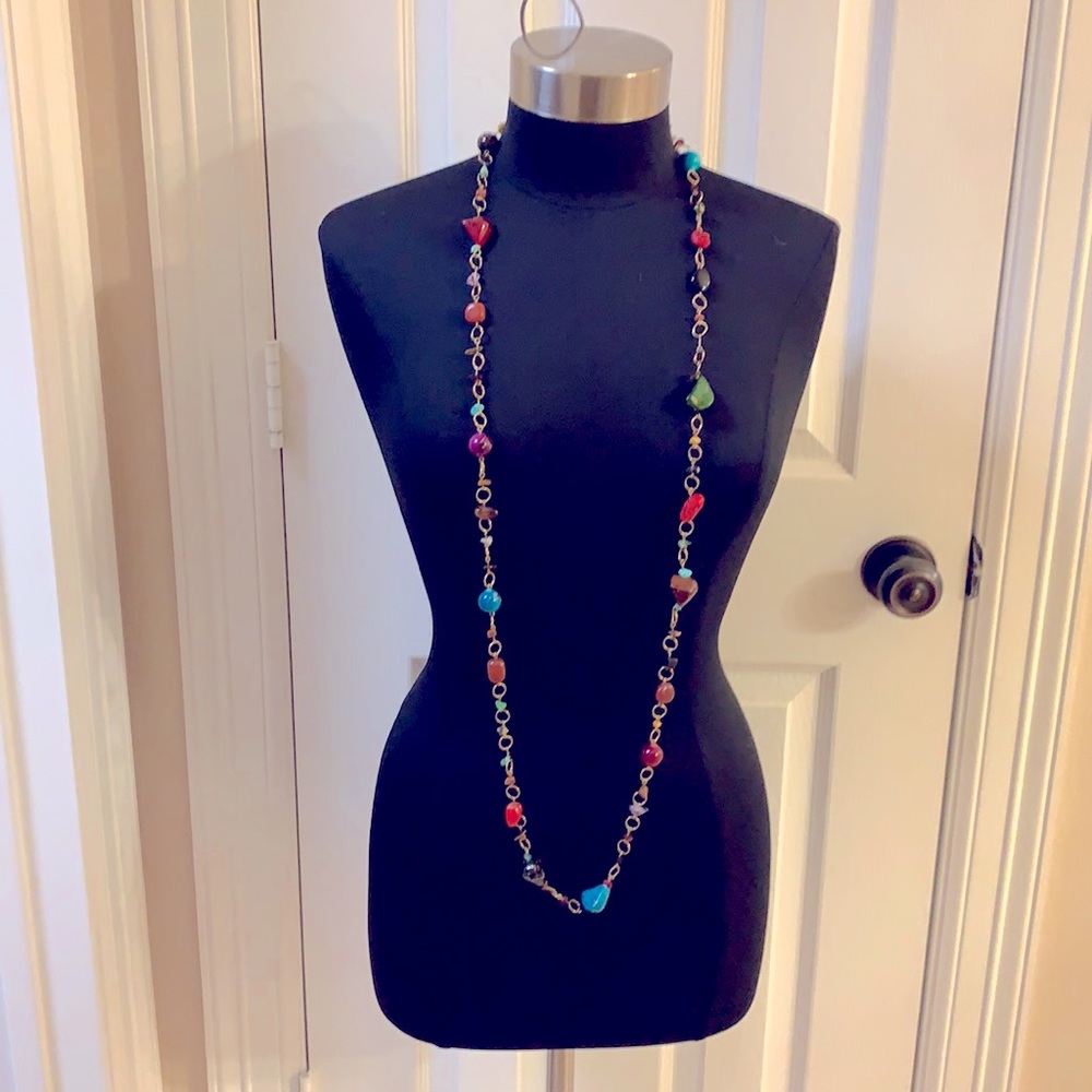 Multi Stone Necklace